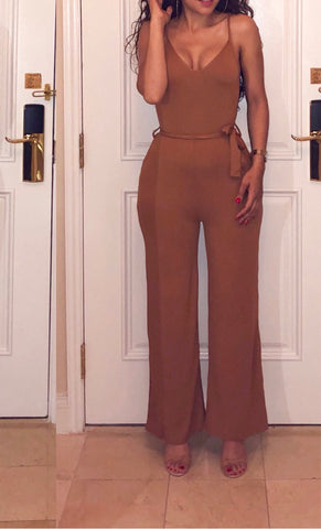 Camel ‘Sunny Day’ Jumpsuit