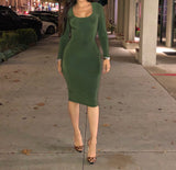 Olive ‘Marlene’ Body Con