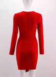 Red ‘Emmy’ Bandage Dress