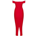 Pre-Order ‘Take My Heart’ Red Sweetheart Bandage Dress