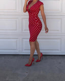 Red Polka dot ‘Cee-Cee’