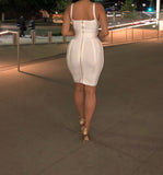 White ‘Eliana’ Bandage Dress