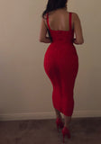 PRE-ORDER Red ‘Leyla’ Bandage Dress