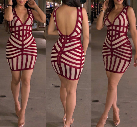 PRE-ORDER ‘Gisella’ BANDAGE DRESS