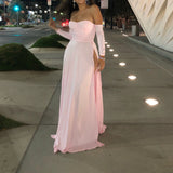 Light Pink ‘Mercedez’ Goddess Maxi