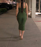 PRE-ORDER Olive ‘Leyla’ Bandage Dress