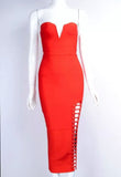 PRE-ORDER ‘RAJA’ SWEETHEART BANDAGE DRESS