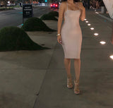 Pre-Order Nude ‘Alma’ Bandage Dress