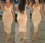 Beige ‘Seductive’ Bodycon