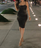 Sparkly Queen Midi