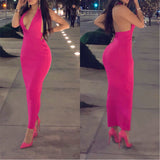 Fuchsia ‘Sasha’ Knit Maxi