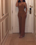 Camel ‘Sunny Day’ Jumpsuit