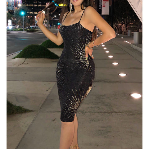 Sparkly Queen Midi
