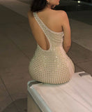 PRE-ORDER KYLIE RHINESTONE DRESS