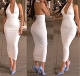 White Knit ‘Sasha’ Maxi