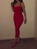 PRE-ORDER Red ‘Leyla’ Bandage Dress