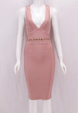 Pre-Order Rose ‘Alessandra’ Bandage Dress