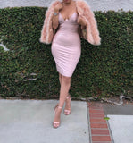 Light Pink ‘Deseray’ Midi