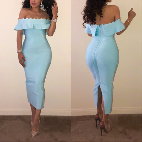 PRE-ORDER ‘Paola’ Mermaid Bandage Dress