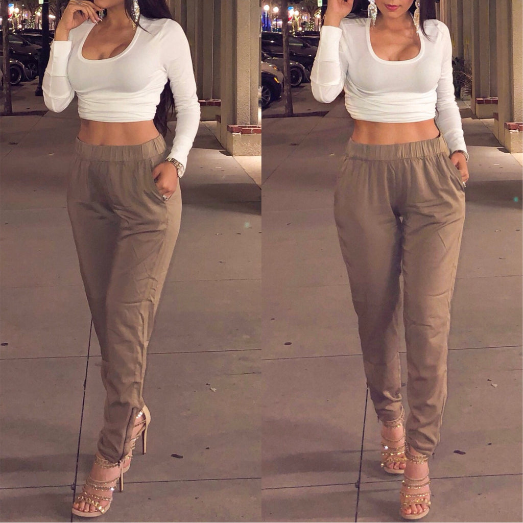 Taupe Genie Pants