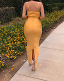 PRE-ORDER Mustard ‘Ray Of Sunshine’ Bandage Maxi