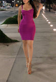 PRE-ORDER Magenta ‘Leyla’ Bandage Dress