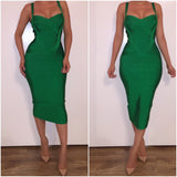 Pre-Order Forest Green 'Leyla' Bandage Dress