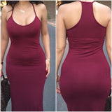 Wine Racerback Maxi