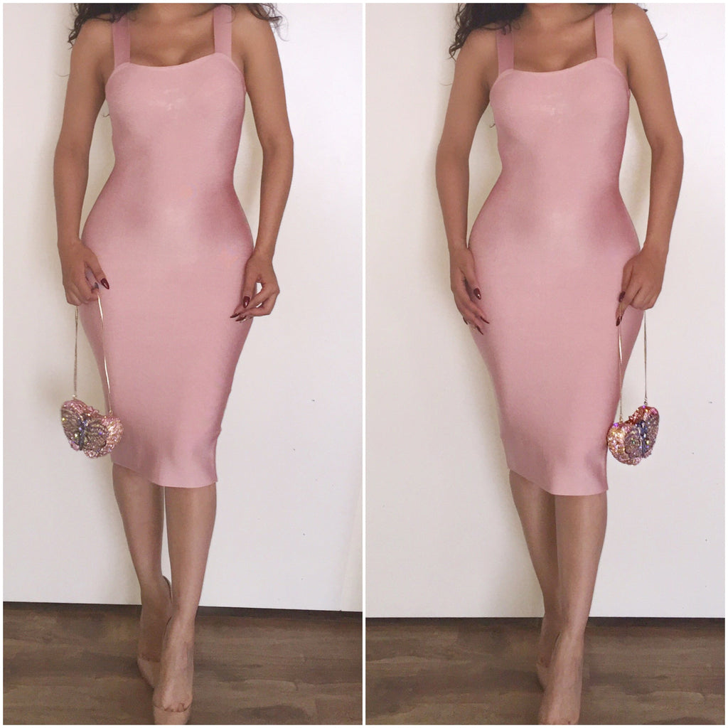 Pre-Order Blush "Classic Beauty" Bandage Dress