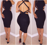 Pre-Order Black "Kammi" Bandage Dress
